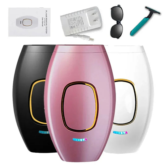 500,000-Flash Permanent IPL Laser Hair Removal – Painless Salon-Grade Results at Home