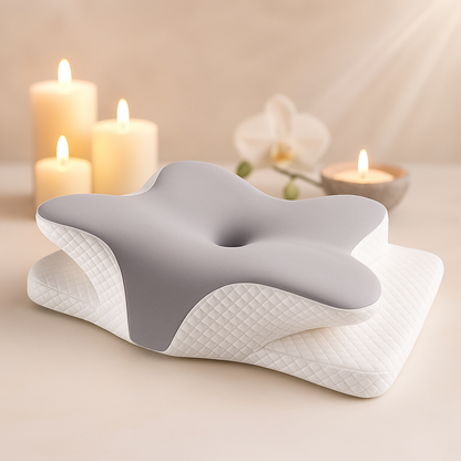 Anti-Neck Pain Memory Foam Pillow - Therapeutic Slow Rebound Foam, Ergonomic Cervical Spine Alignment, Wake Up Pain-Free Pillow for Chronic Neck & Shoulder Relief