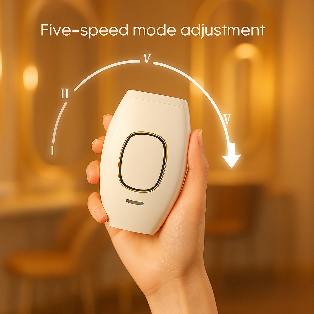 500,000-Flash Permanent IPL Laser Hair Removal – Painless Salon-Grade Results at Home