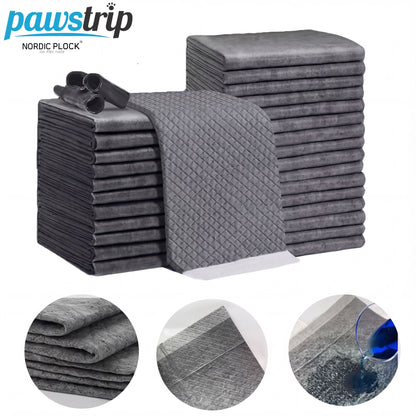 Pawstrip Bamboo Charcoal Dog Training Pads | Odor-Neutralizing & Leak-Proof | Swedish Fast Shipping