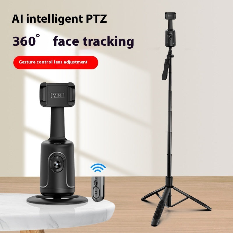 360° Auto Face Tracking Gimbal AI Smart Gimbal for Smartphone Video Vlog, Stabilizer Tripod