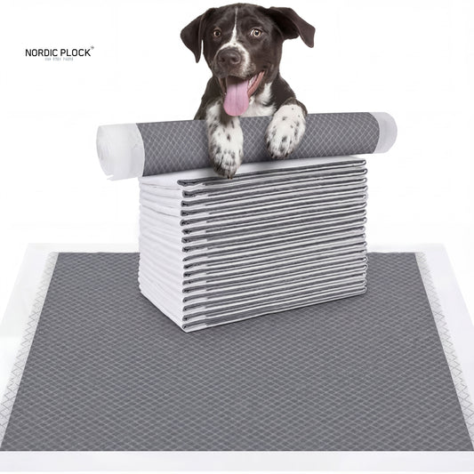 Pawstrip Bamboo Charcoal Dog Training Pads | Odor-Neutralizing & Leak-Proof | Swedish Fast Shipping