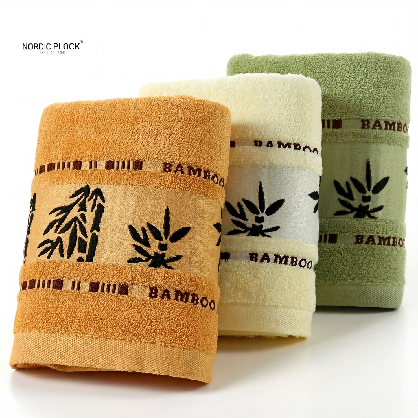 Bamboo Fiber Towels Set Home Bath Towels for Adults Face Towel  Thick Absorbent  Luxury Bathroom Towels Toalha De Praia