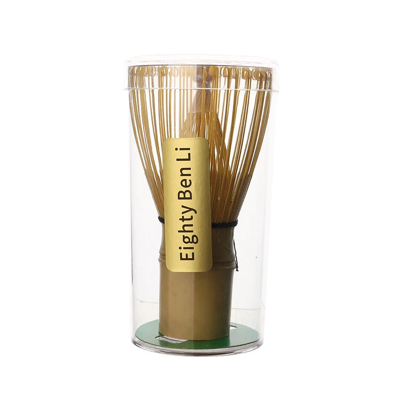 Reusable Bamboo Matcha Whisk l Traditional Japanese Chasen For Matcha Green Tea Preparation l  Dishwasher-Safe And Eco-Friendly