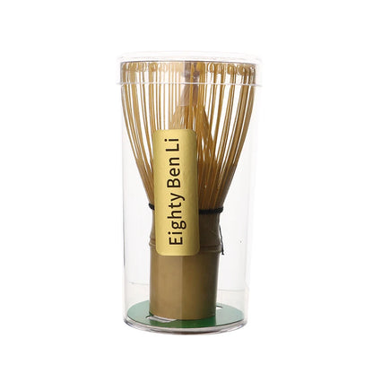 Reusable Bamboo Matcha Whisk l Traditional Japanese Chasen For Matcha Green Tea Preparation l  Dishwasher-Safe And Eco-Friendly