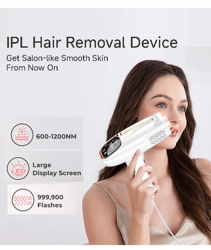 Permanent IPL Laser Hair Removal – Painless Salon-Grade Results at Home