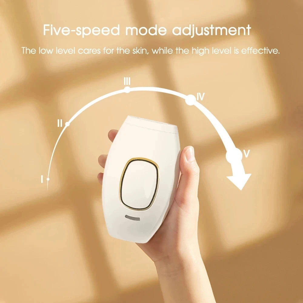 500,000-Flash Permanent IPL Laser Hair Removal – Painless Salon-Grade Results at Home