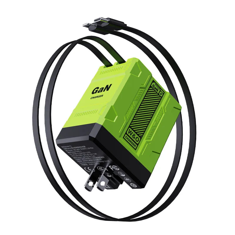 20W GaN Fast Charger USB-C PD 3.0 – iPhone 12/13, Samsung, Huawei Wall Adapter EU/US Plug