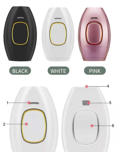 500,000-Flash Permanent IPL Laser Hair Removal – Painless Salon-Grade Results at Home