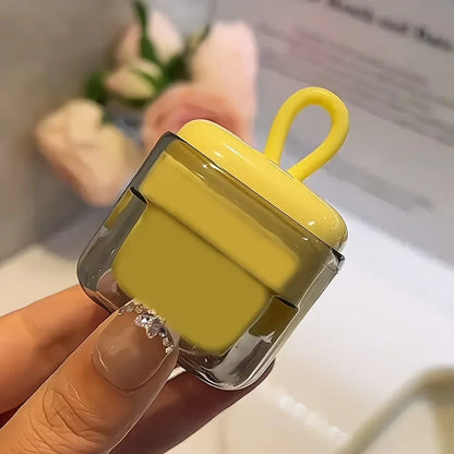 2pcs Portable Washable Lint Roller for Pet Hair Remover Reusable Sticky Roller for Cat & Dog Owners for Clothes Sofa Bed