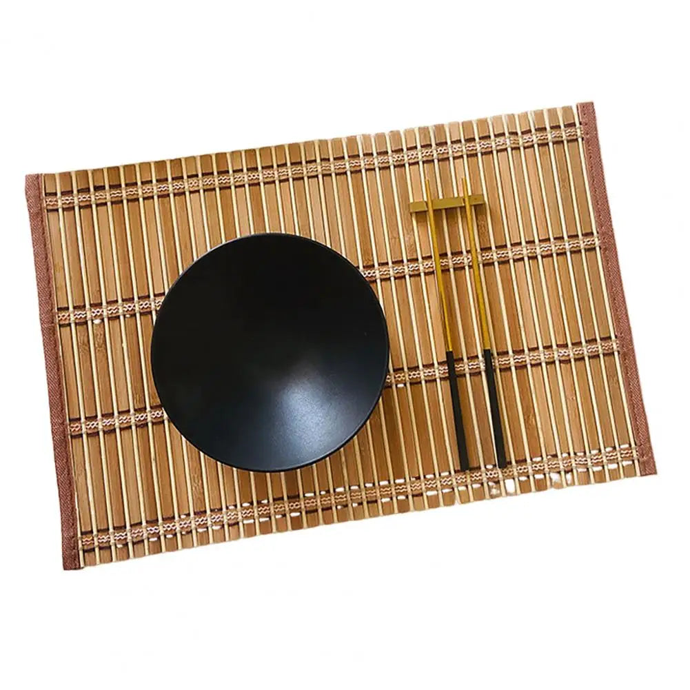 Bamboo Gongfu Tea Mat - Natural Heat-Resistant Table Runner for Zen Tea Ceremony & Nordic Decor (Size 40*30cm )