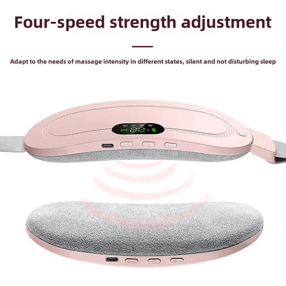 Menstrual Heating Belt for Period Pain - Adjustable Wireless Heating Pad with Massage Function