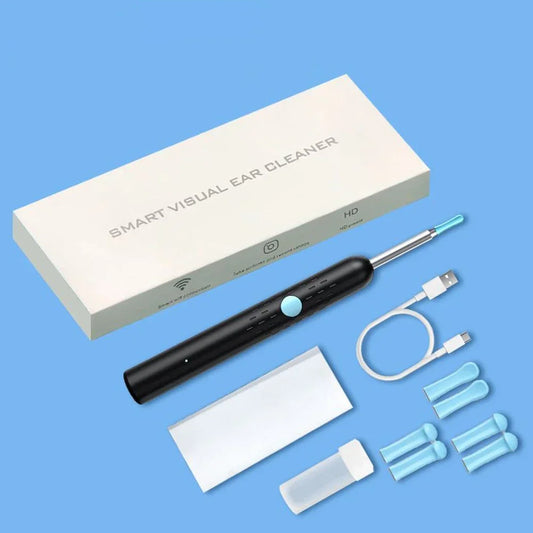 Smart Visual Ear Cleaner with Camera – USB Otoscope Earwax Removal Tool, Endoscope Earpick, HD Mini Ear Inspection Kit for Safe Health Care