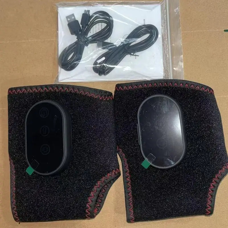 InstantRelief Electric Heated Foot Massager Duo - Professional Shiatsu Massage Machine with Soothing Heat, 3 Intensity Levels, Plantar Fasciitis & Circulation Therapy for Home Use