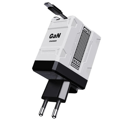 20W GaN Ultra-Fast Charger – USB-C PD 3.0 Adapter US/EU/UK Plug for iPhone, Samsung, Huawei