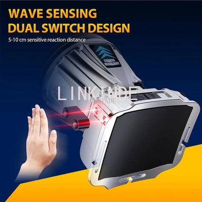 Ultra Bright LED Headlamp Rechargeable  Headlight with Strong Beam for Night Fishing Working Mining Long Distance Field Use