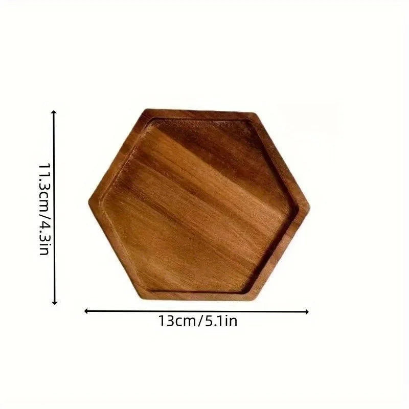 Japanese Solid Wood Fruit Plate – Handmade Wooden Snack Tray, Multi-Size Serving Platter, Rustic Natural Wood Dish for Fruits, Bread & Desserts – Wholesale & Bulk