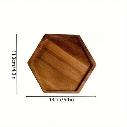 Japanese Solid Wood Fruit Plate – Handmade Wooden Snack Tray, Multi-Size Serving Platter, Rustic Natural Wood Dish for Fruits, Bread & Desserts – Wholesale & Bulk