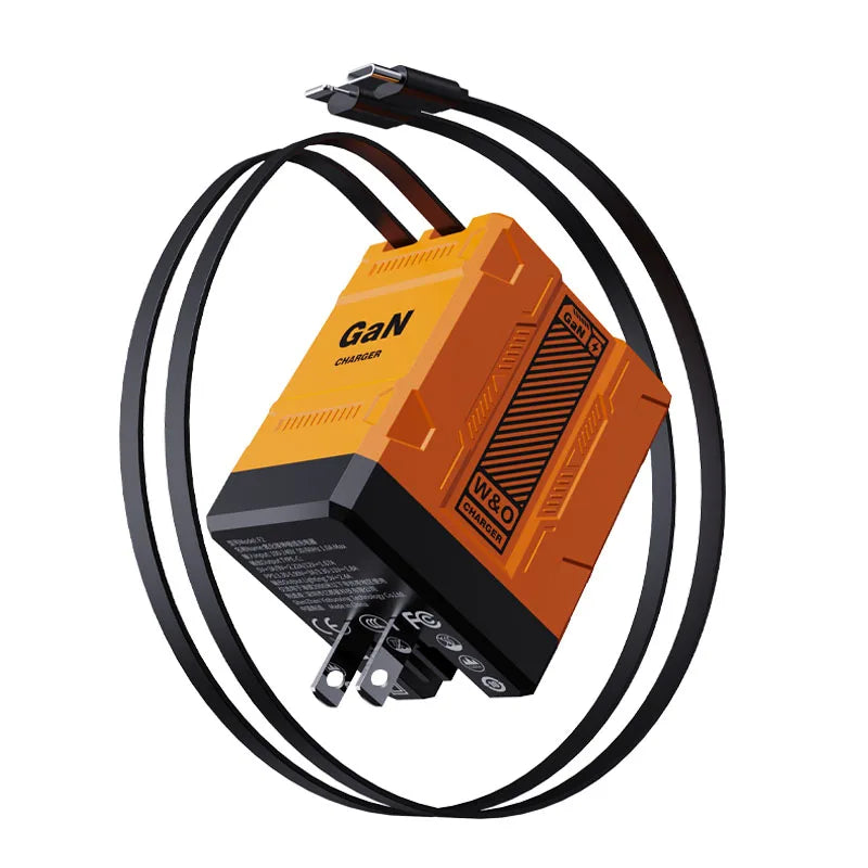 20W GaN Fast Charger USB-C PD 3.0 – iPhone 12/13, Samsung, Huawei Wall Adapter EU/US Plug