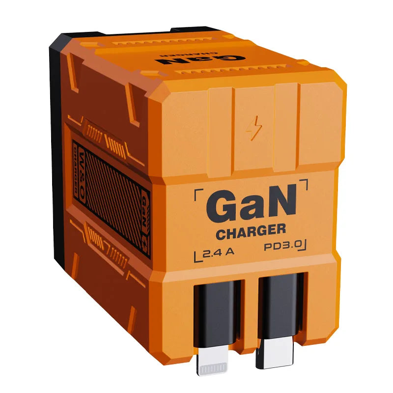 20W GaN Fast Charger USB-C PD 3.0 – iPhone 12/13, Samsung, Huawei Wall Adapter EU/US Plug