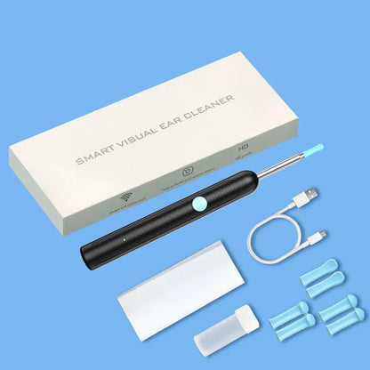 Smart Visual Ear Cleaner with Camera – USB Otoscope Earwax Removal Tool, Endoscope Earpick, HD Mini Ear Inspection Kit for Safe Health Care