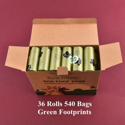 1/42 Roll Pet Biodegradable Trash Bag Dog Poop Bags Bulk