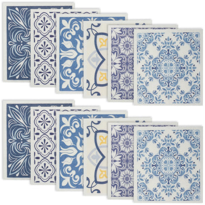 6/12 PCS Swedish Dishcloths – Super Absorbent Kitchen Dish Towels & Rags, Soft Non-Woven Cleaning Cloths for Washing Dishes, Counters & Home Use