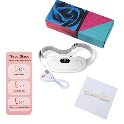Menstrual Heating Belt - Electric Period Cramp Relief Pad USB