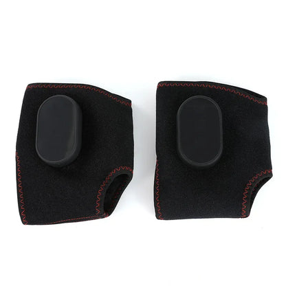 Smart Electric Heated Leg Guards (2-Pack) - Professional Joint Heat Compress Foot Massager with Remote Control, 3 Vibration Modes, Auto Shut-Off for Men & Women Pain Relief