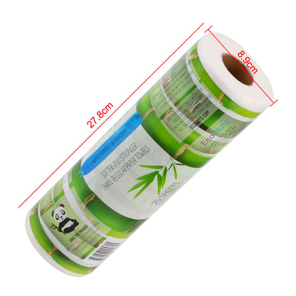 Reusable Bamboo Kitchen Towels (25 Sheets) - Washable, Eco-Friendly & Zero Waste Paper Replacement