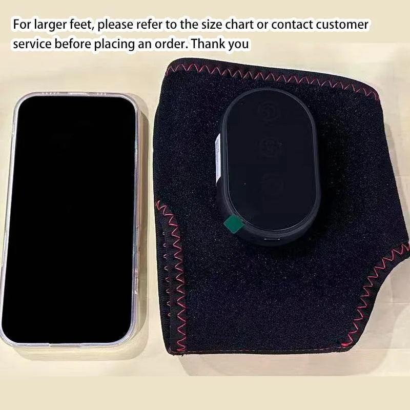 InstantRelief Electric Heated Foot Massager Duo - Professional Shiatsu Massage Machine with Soothing Heat, 3 Intensity Levels, Plantar Fasciitis & Circulation Therapy for Home Use