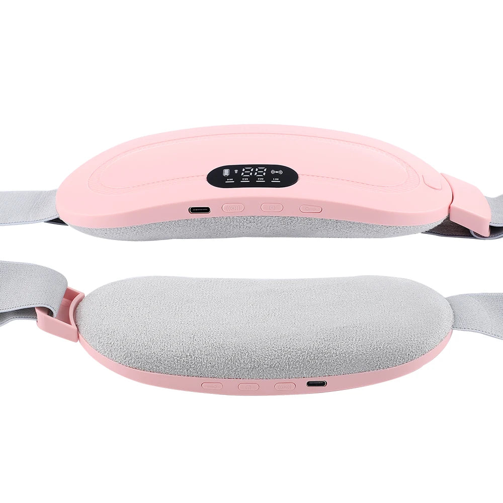 Instant Period Cramp Relief Belt - USB Heated Infrared Massage Therapy
