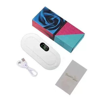 Menstrual Heating Belt for Period Pain - Adjustable Wireless Heating Pad with Massage Function