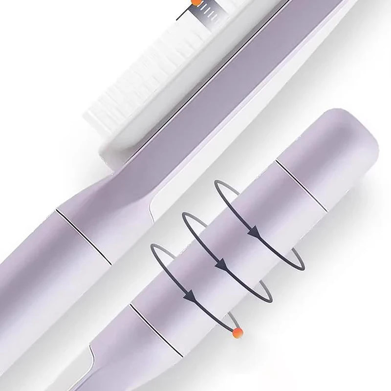 Never Clean Your Hairbrush Again! - Magic Self-Cleaning Rotating Massage Comb, Anti-Hair Loss Scalp Stimulator, Retractable Bristles Remove Tangles & Debris Instantly