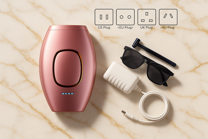 500,000-Flash Permanent IPL Laser Hair Removal – Painless Salon-Grade Results at Home