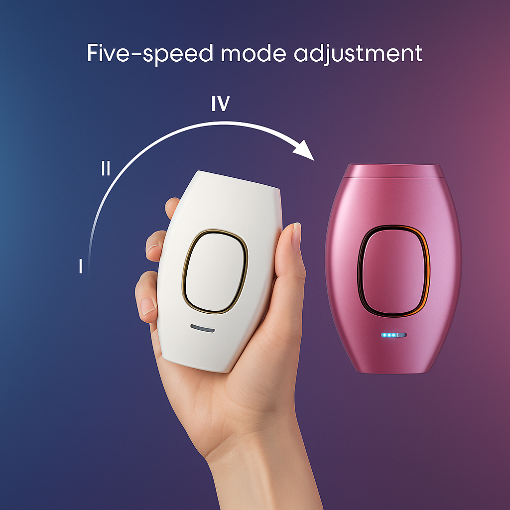 500,000-Flash Permanent IPL Laser Hair Removal – Painless Salon-Grade Results at Home