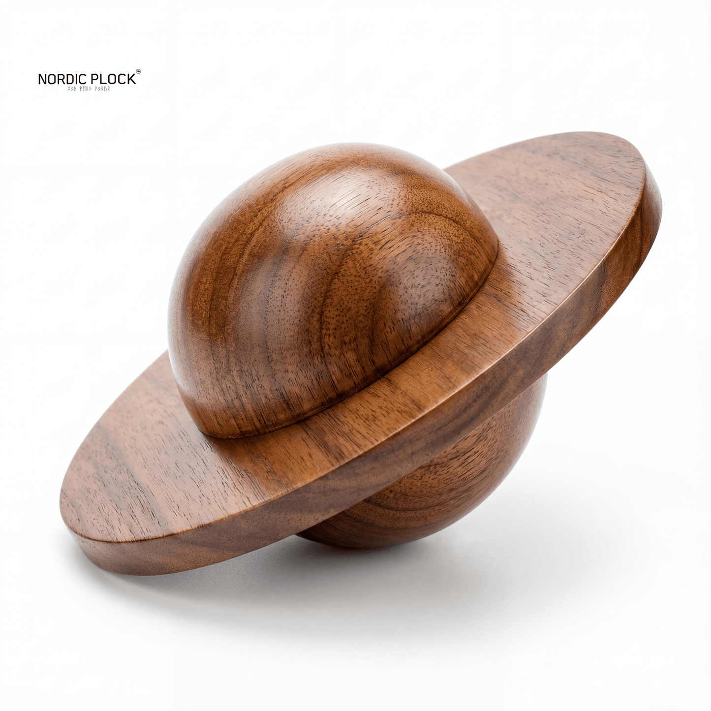 Premium Walnut Saturn Cocktail Smoker Kit - Whiskey & Bourbon Infuser Gift Set