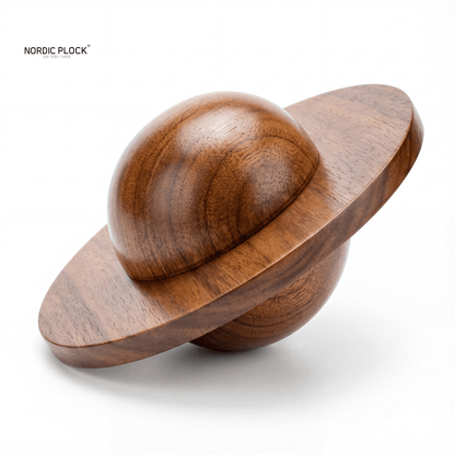 Premium Walnut Saturn Cocktail Smoker Kit - Whiskey & Bourbon Infuser Gift Set